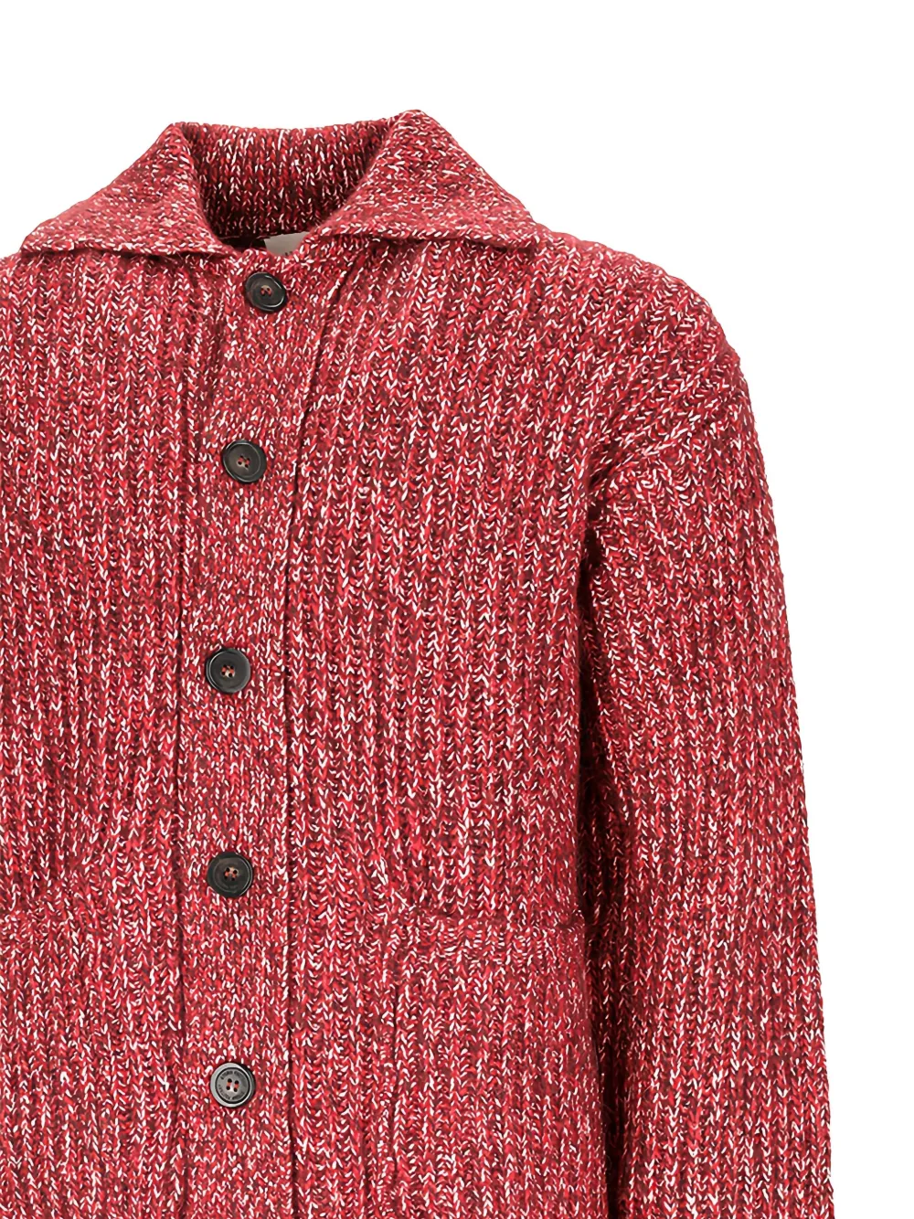 Atomo Factory Buttoned Cardigan In Red