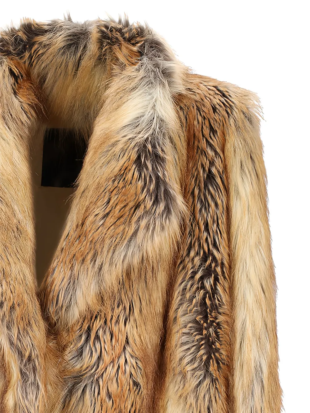 Bb Couture Faux-fur Coat In Brown