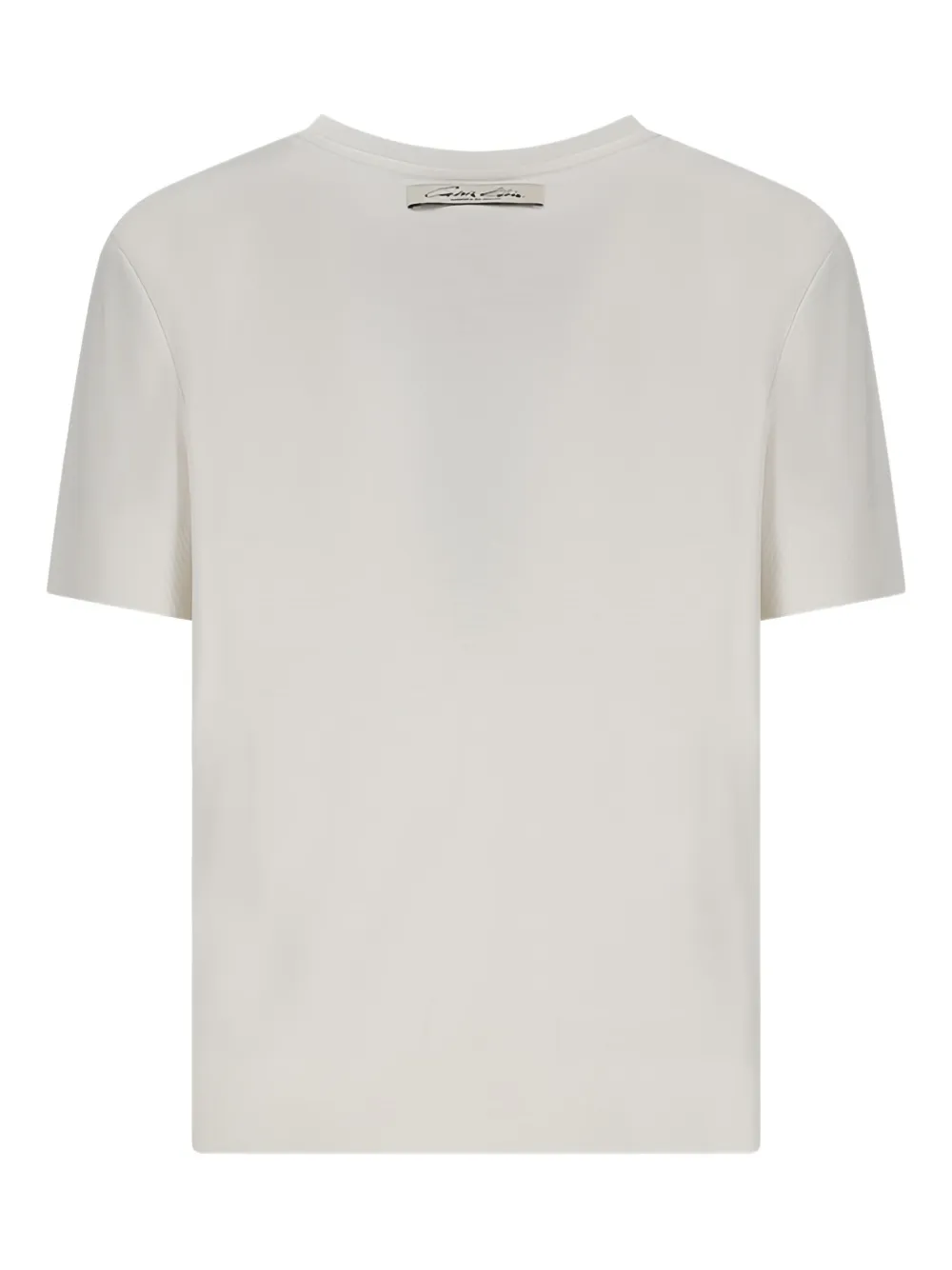 Calvin Klein T-shirt met ronde hals Wit
