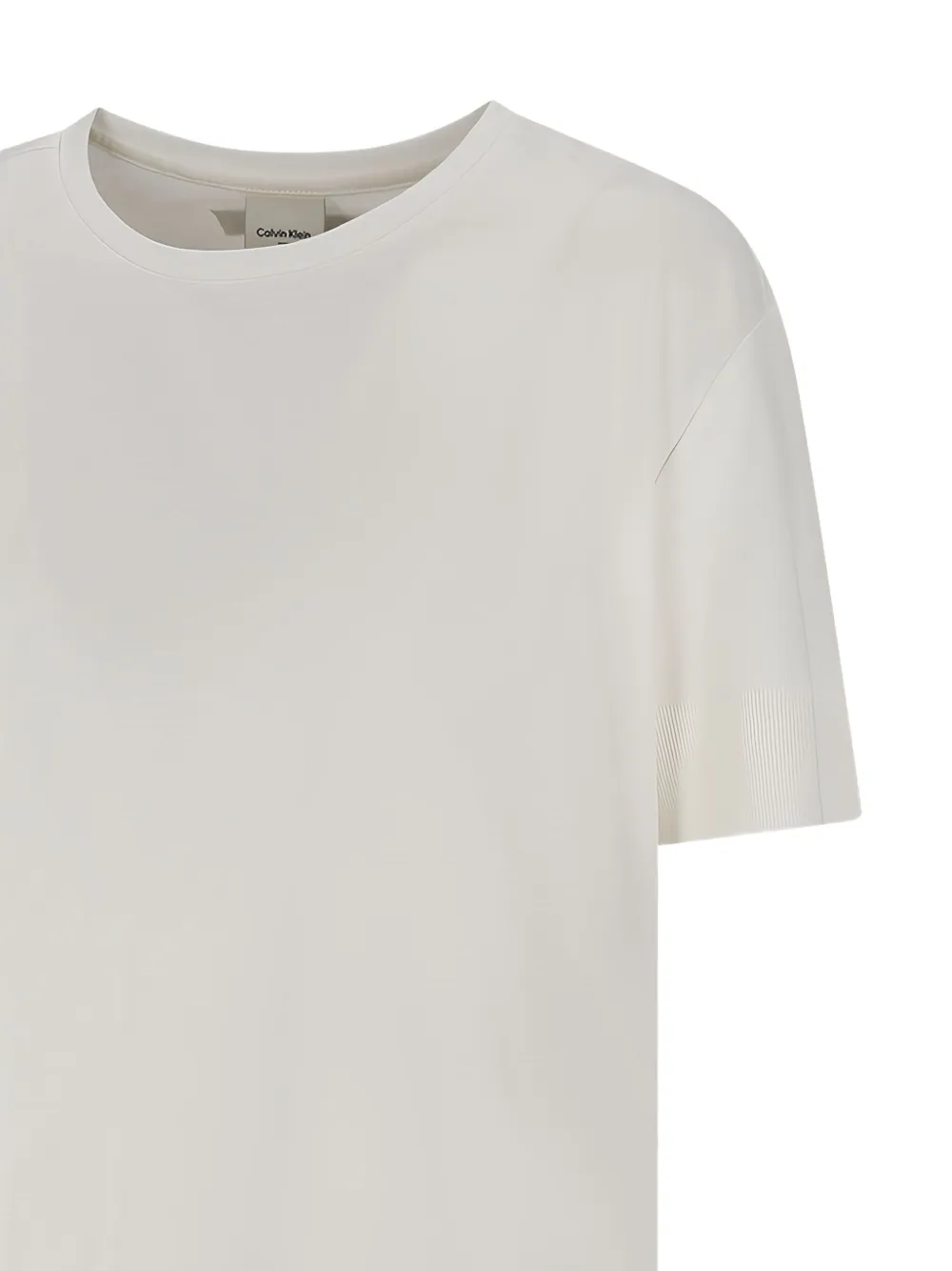 Calvin Klein T-shirt met ronde hals Wit