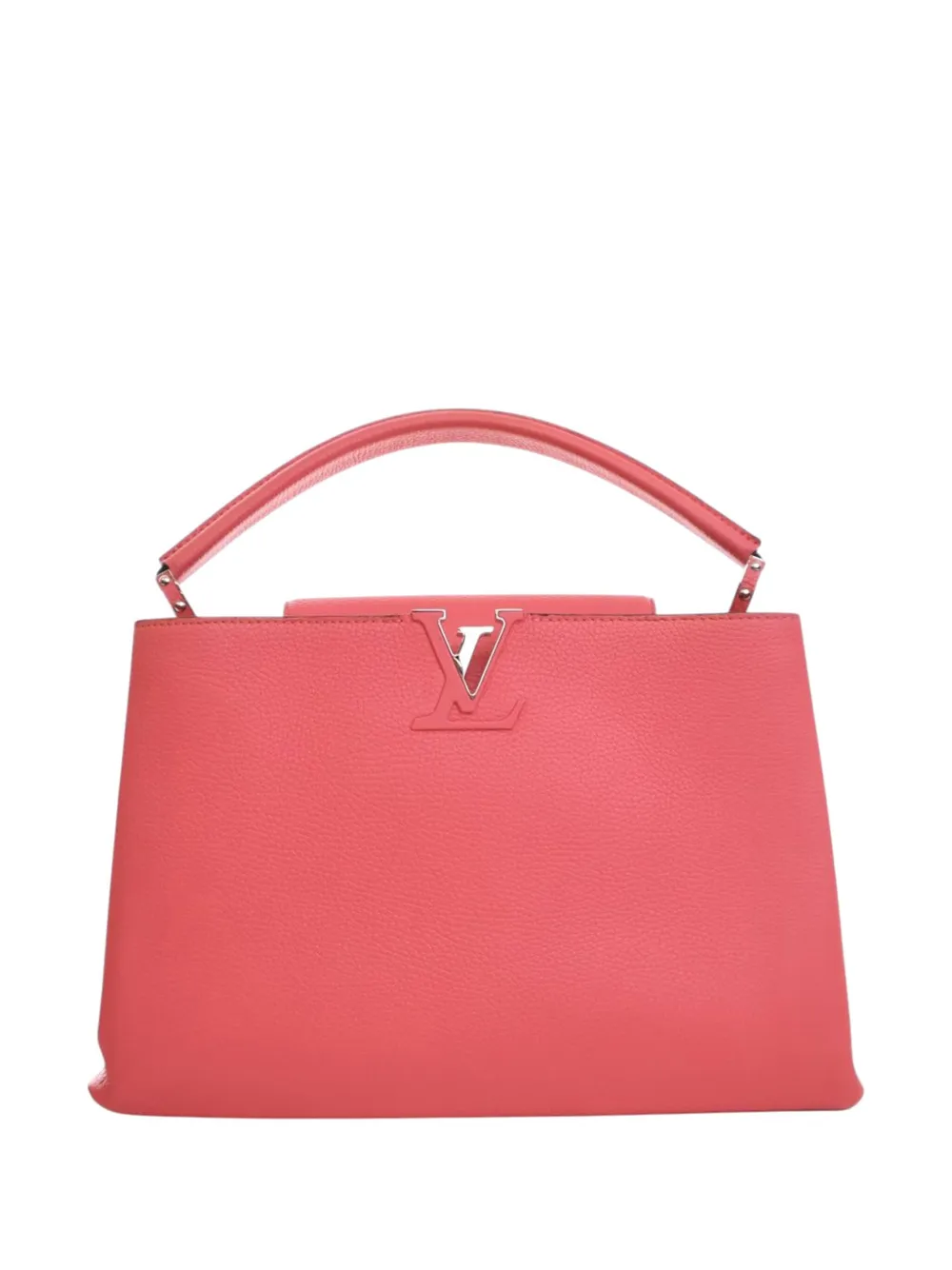 Louis Vuitton Pre-Owned 2014 Taurillon Capucines MM satchel - ピンク Louis Vuitton Pre-Owned 2014 Taurillon Capucines MM satchel - ピンク