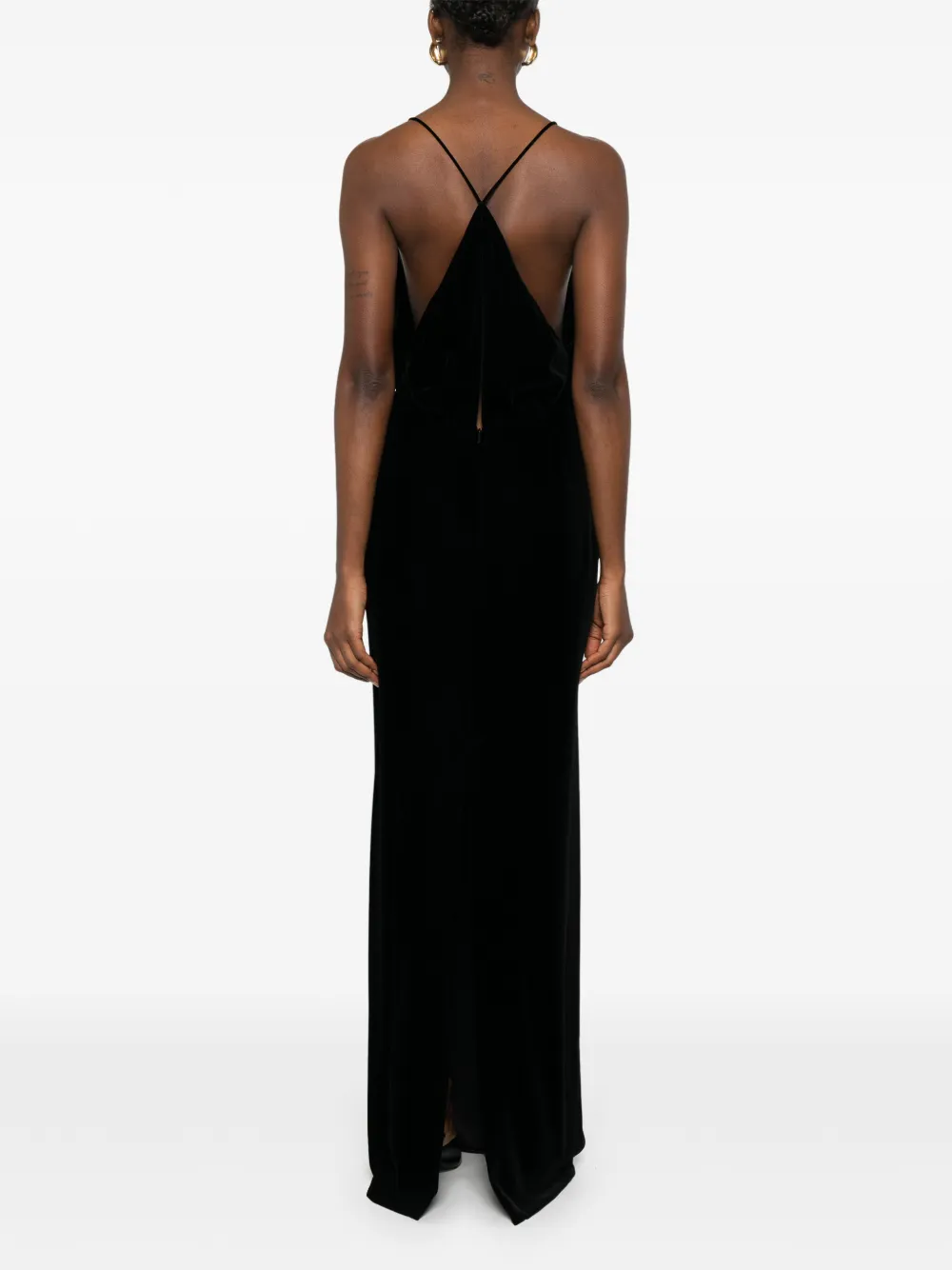 TOM FORD Avondjurk met V-hals Zwart
