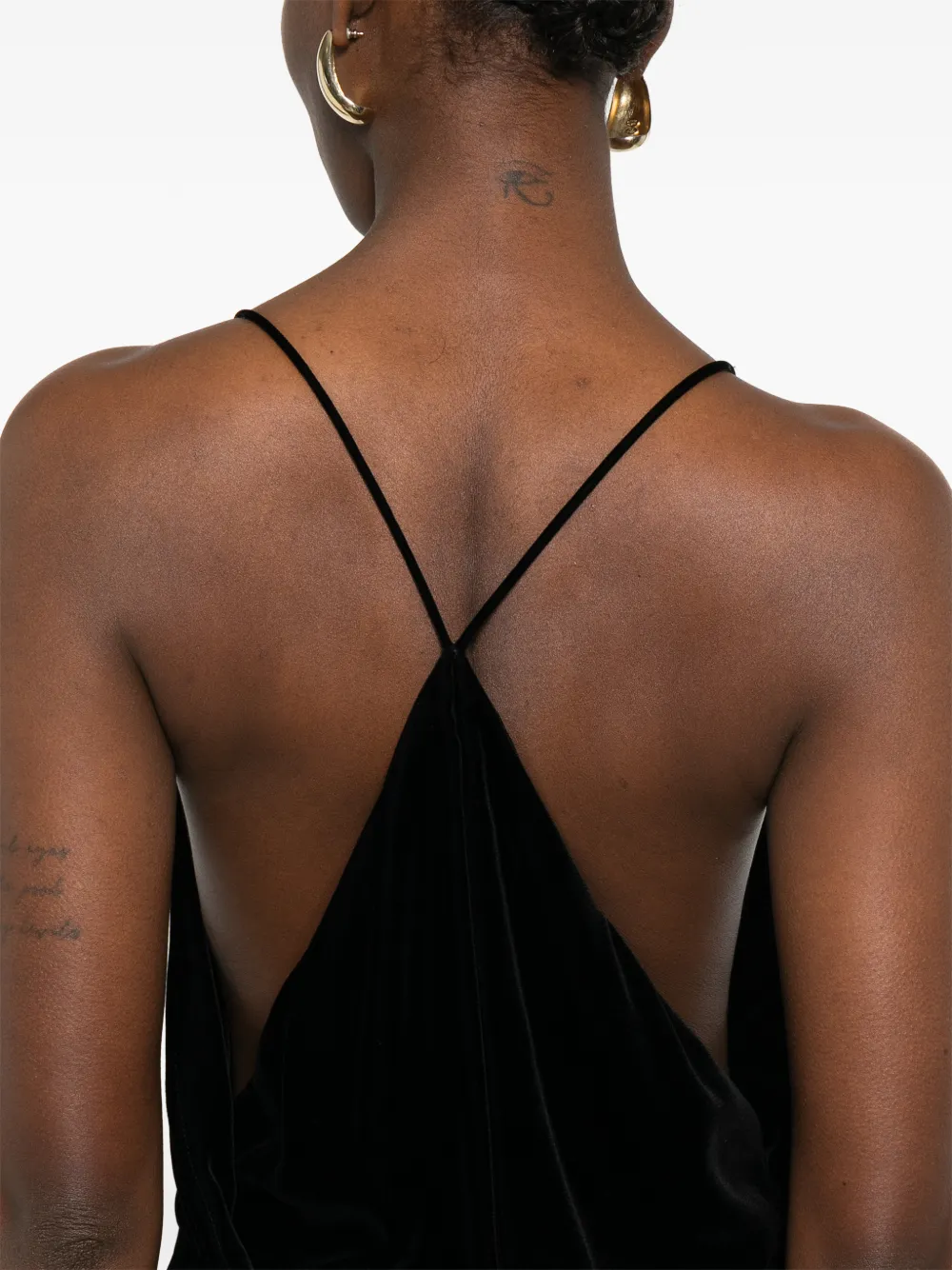 TOM FORD Avondjurk met V-hals Zwart