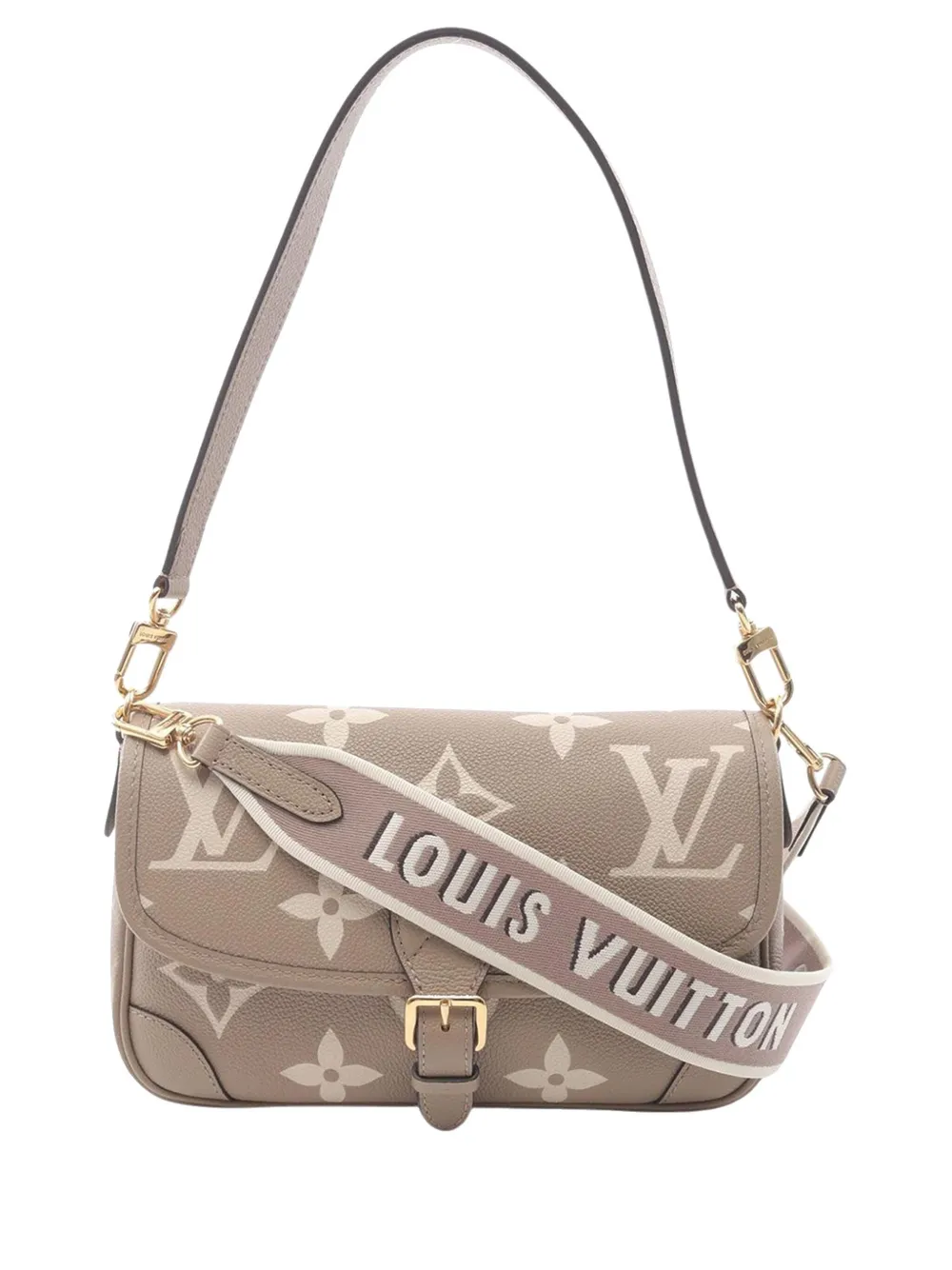 Louis Vuitton Pre-Owned 2021-2025 Bicolor Monogram Empreinte Giant Louis Vuitton Pre-Owned 2021-2025 Bicolor Monogram Empreinte Giant