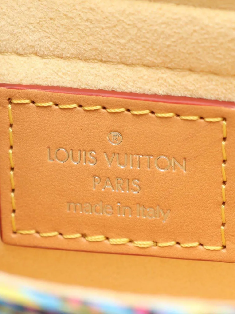 Pre-owned Louis Vuitton 2019 Monogram Lv Pop Tambourin Crossbody Bag In Blue