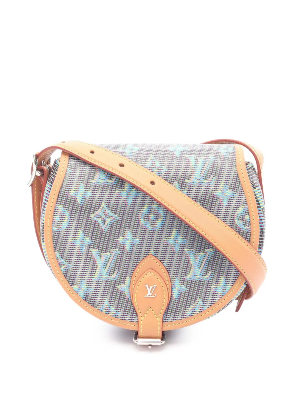 Louis Vuitton Pre-Owned 2019 Monogram LV Pop Tambourin crossbody bag - Louis Vuitton Pre-Owned 2019 Monogram LV Pop Tambourin crossbody bag -