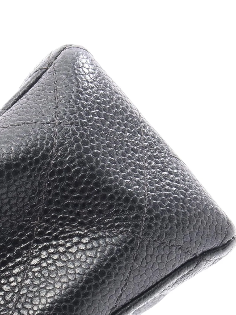 CHANEL Pre-Owned 2003-2004 Mini Square Classic Caviar Single Flap crossbody bag | Pre-Owned | Image 2