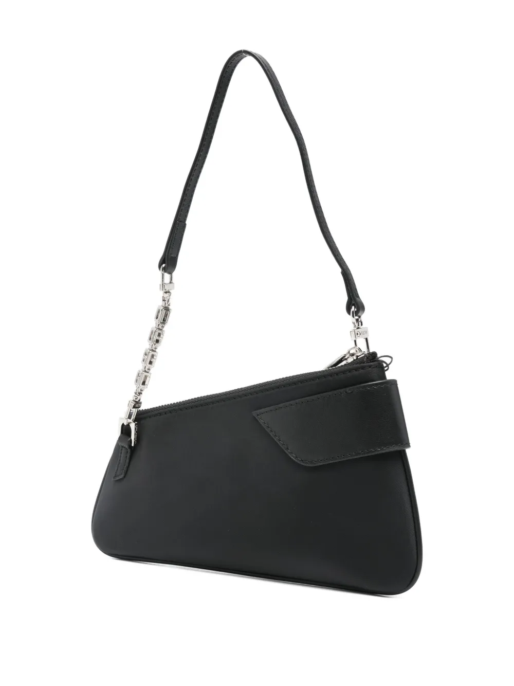 GCDS Comma Notte shoulder bag - Zwart