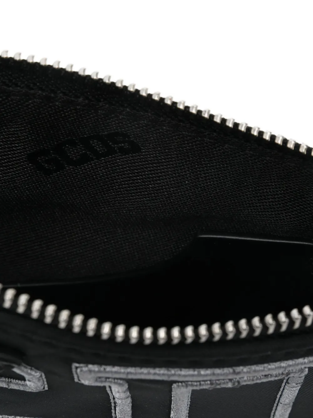 Gcds Comma Notte Shoulder Bag In Black
