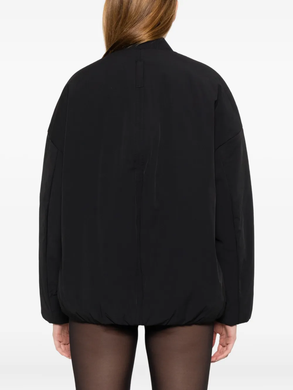 Calvin Klein High-neck Jacket In Black