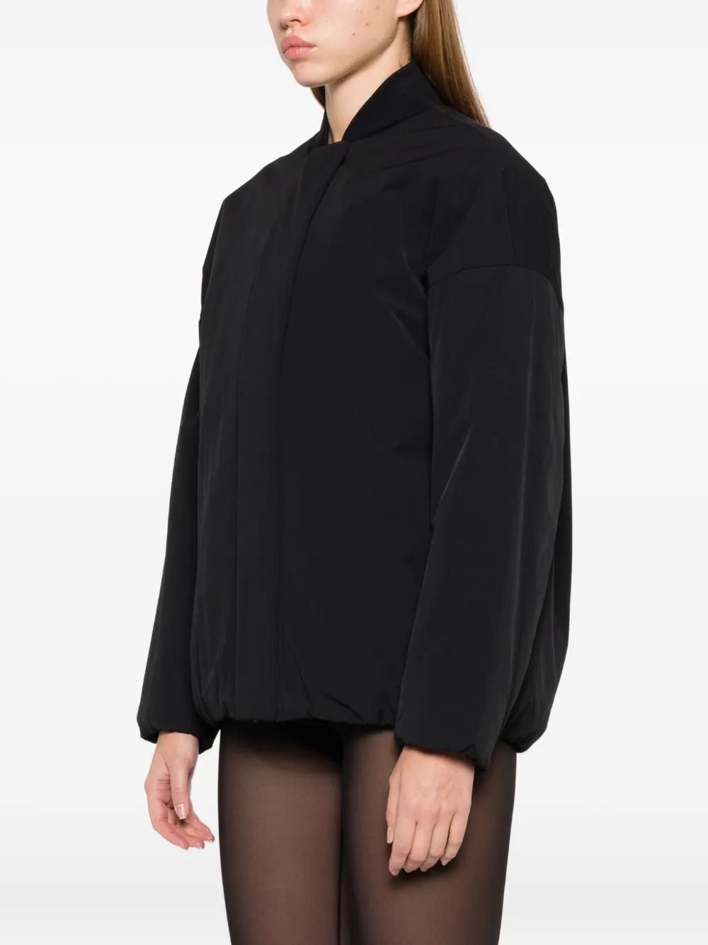 Calvin Klein High-neck Jacket In Black