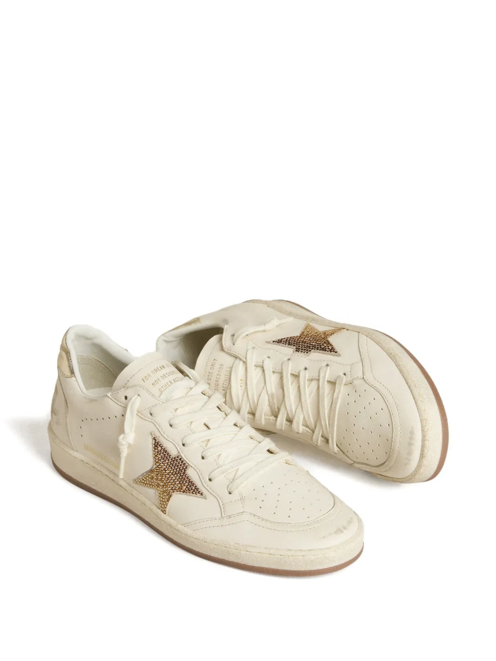 Golden Goose Ball Star sneakers Wit
