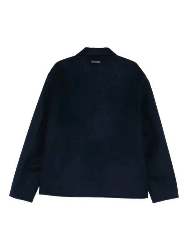 Calvin Klein Hemdjacke Mit Knopfleiste Blau FARFETCH AT