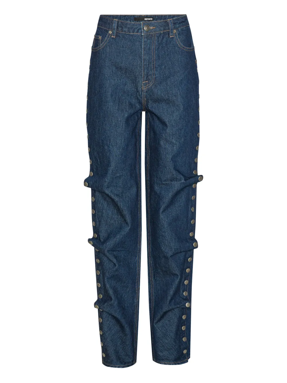ROTATE BIRGER CHRISTENSEN buttoned wide leg jeans | Blue | Image 1