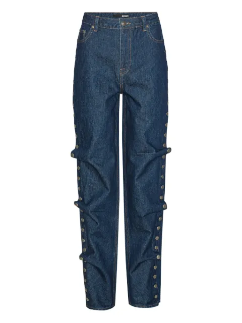 ROTATE BIRGER CHRISTENSEN buttoned wide leg jeans