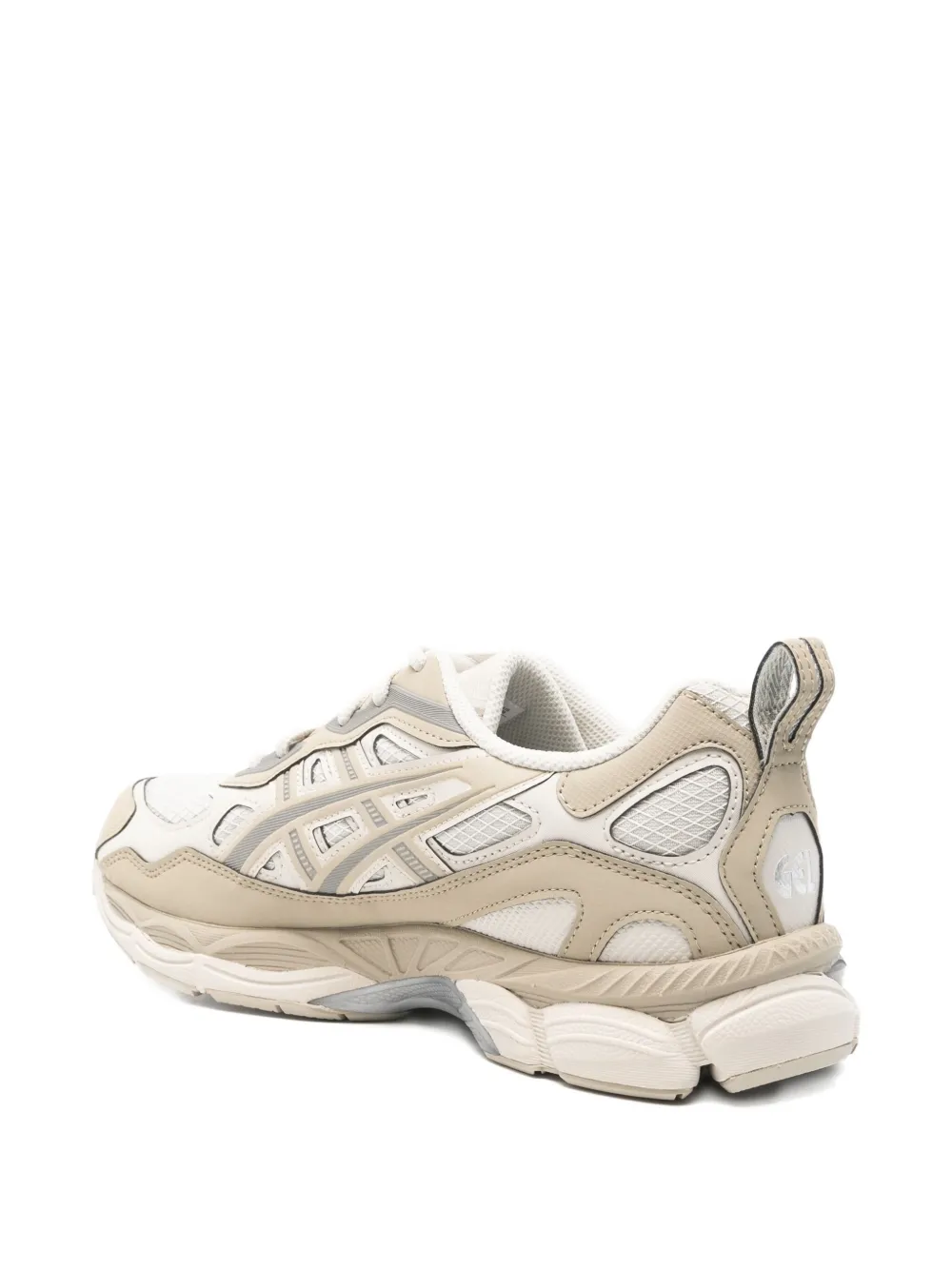 Asics Panelled-design Sneakers In Neutral