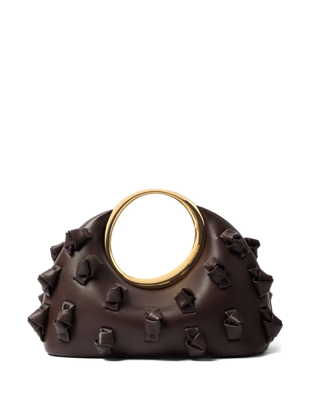 Jacquemus The small Calino with knots mini bag | Brown | Image 1
