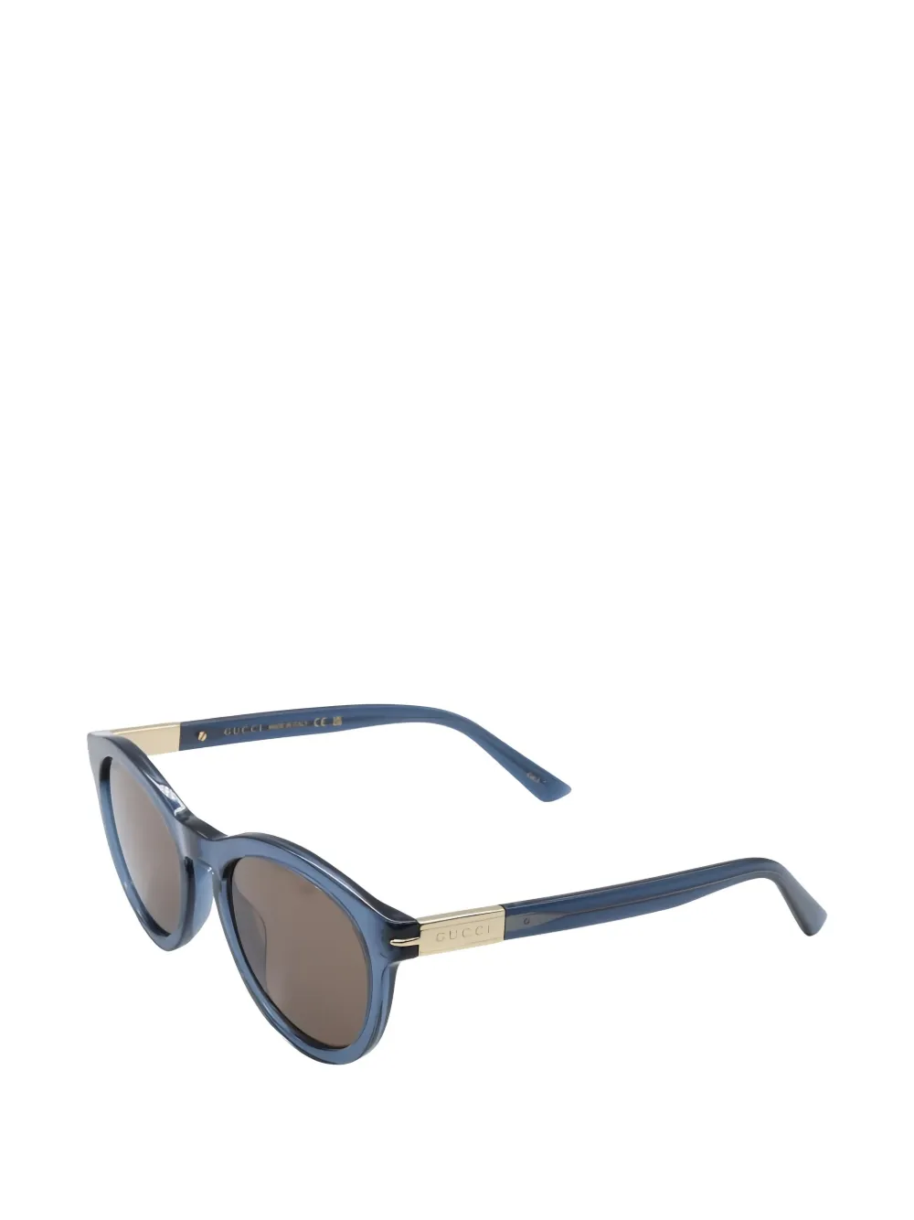Gucci Pre-Owned 2020s round-frame sunglasses | Men | Image 2