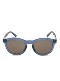 Gucci Pre-Owned 2020s round-frame sunglasses - Blue
