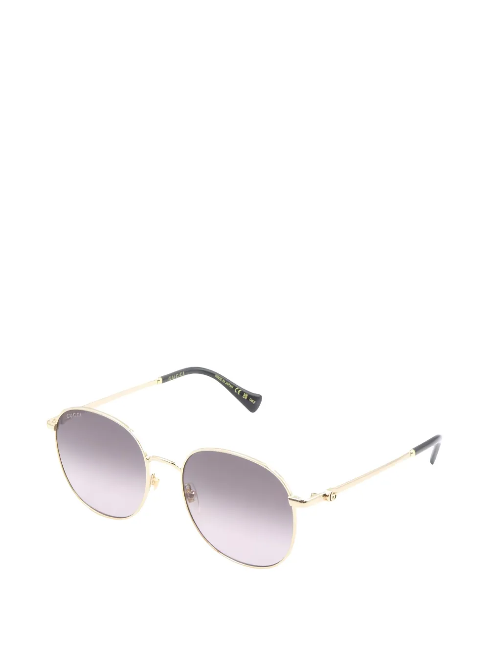 Gucci Pre-Owned round frame sunglasses | Men | Image 2