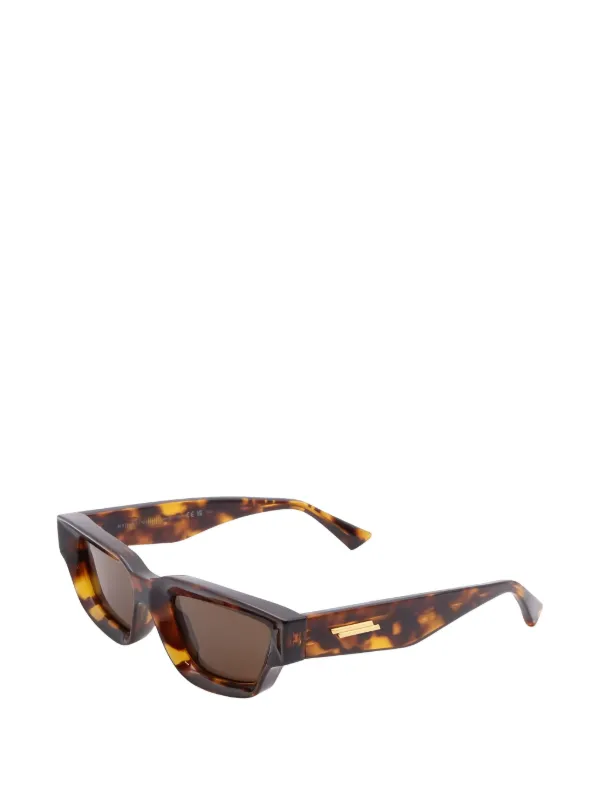 Bottega Veneta Pre-Owned 2020s トータスシェル サングラス