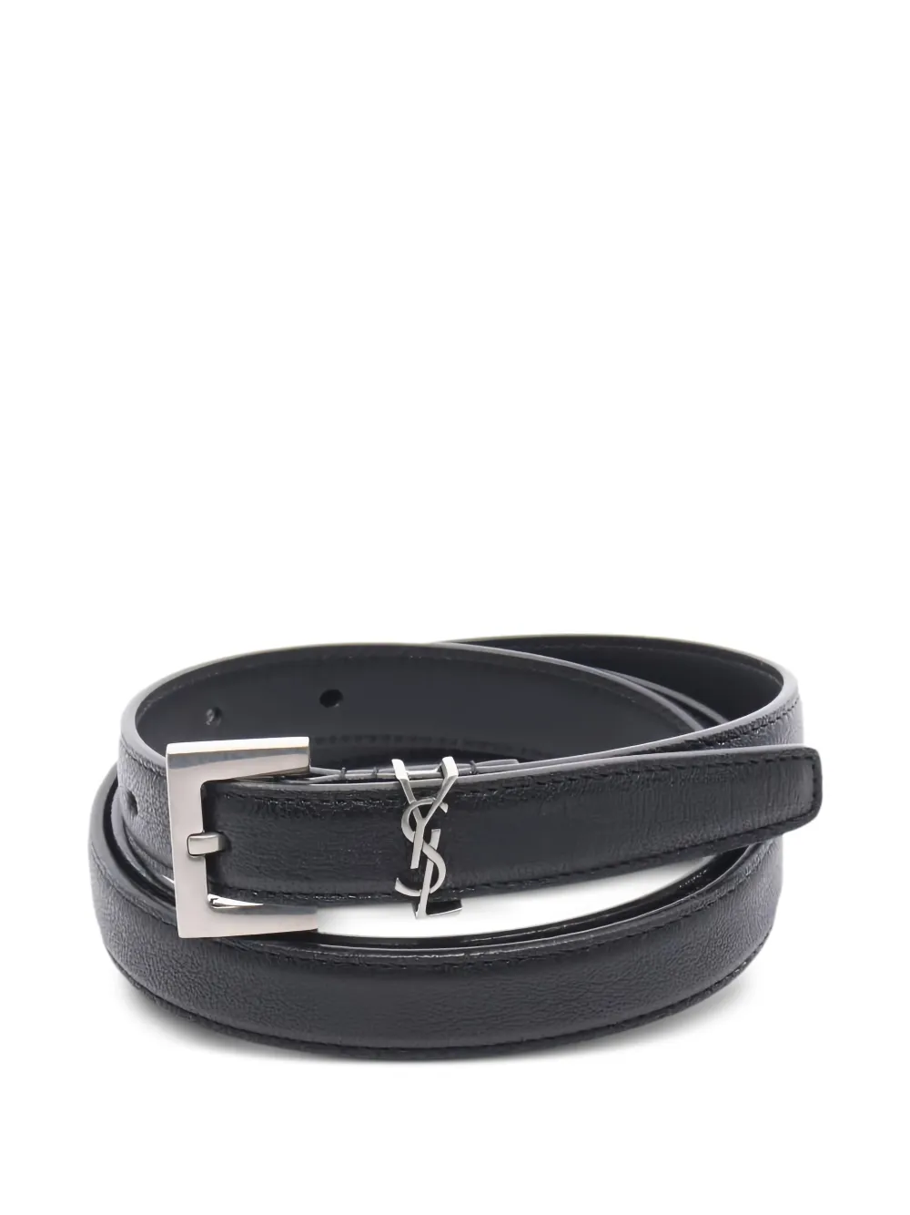 Saint Laurent Pre-Owned cinturón Cassandre 2020 | negro | Image 1