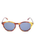 Gucci Pre-Owned 2020s round-frame sunglasses - Brown