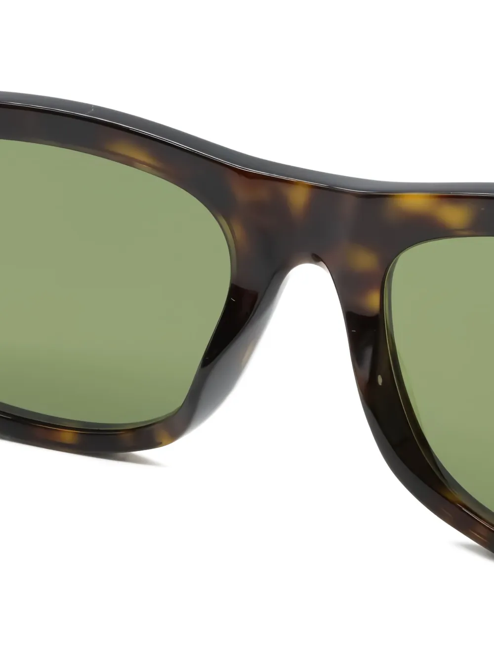 2020s Havana Square-Frame Sunglasses