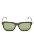 Gucci Pre-Owned 2020s havana square-frame sunglasses - Brown