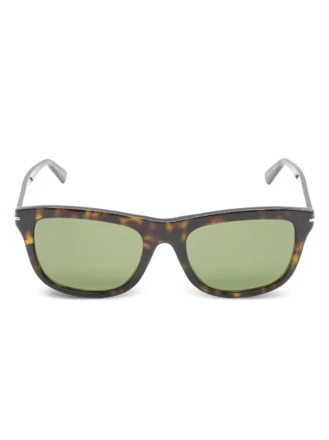 Gucci Pre-Owned 2020s havana square-frame sunglasses