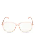 Gucci Pre-Owned 2020s round frame glasses - Pink