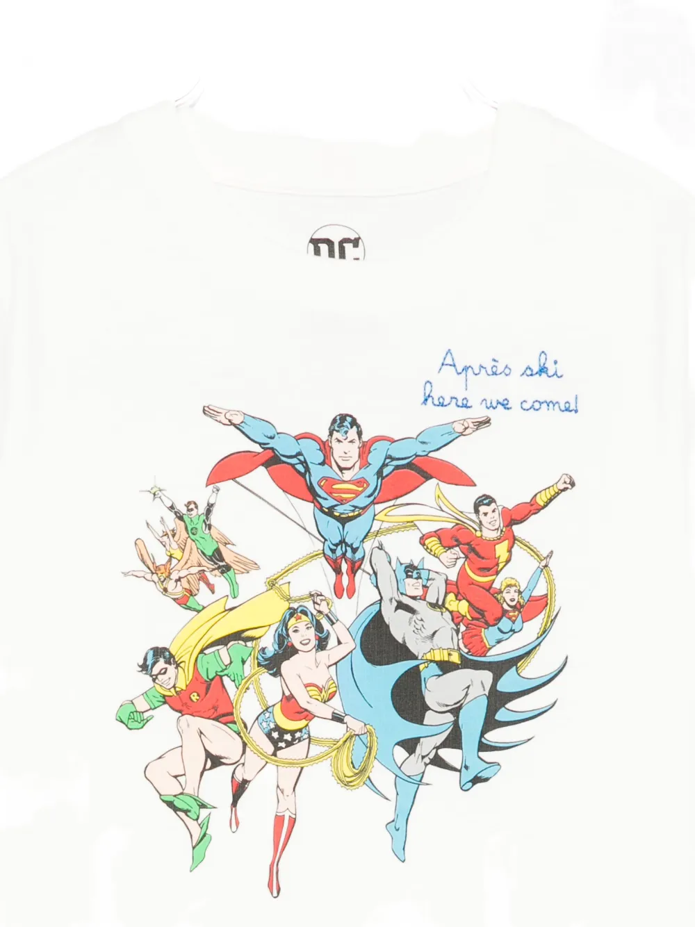 Mc2 Saint Barth Graphic-print Crew-neck T-shirt In White