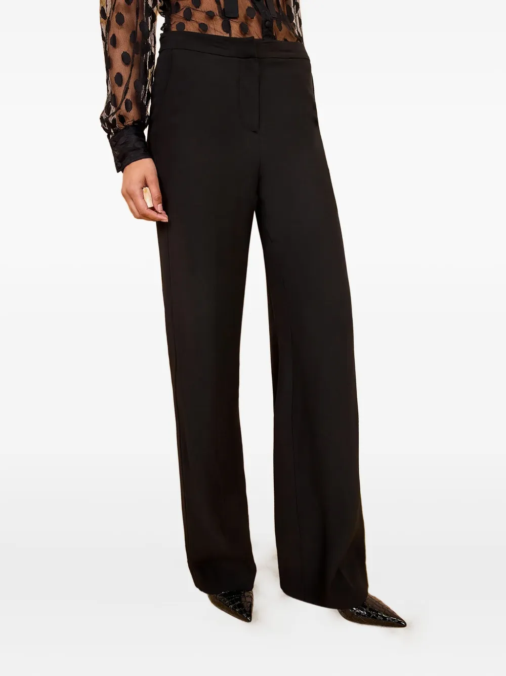 Ulla Johnson Ollie High-rise Trousers In Black