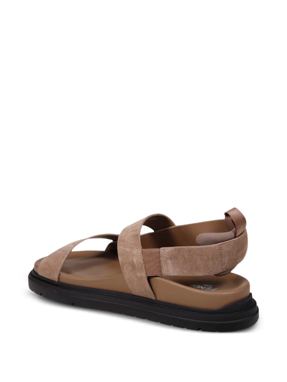 FENDI Sandalen met gespsluiting Bruin