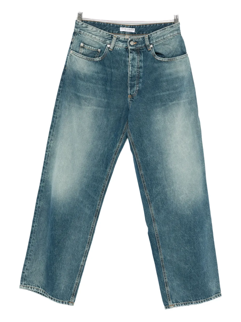 Icon Denim Will Straight-leg Jeans In Green