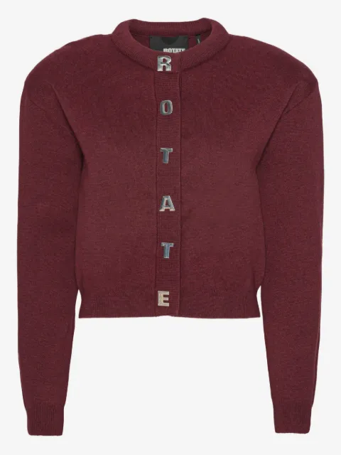 ROTATE BIRGER CHRISTENSEN logo-detail cardigan