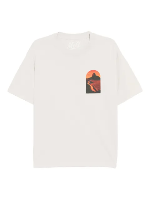 Melt graphic-print T-shirt
