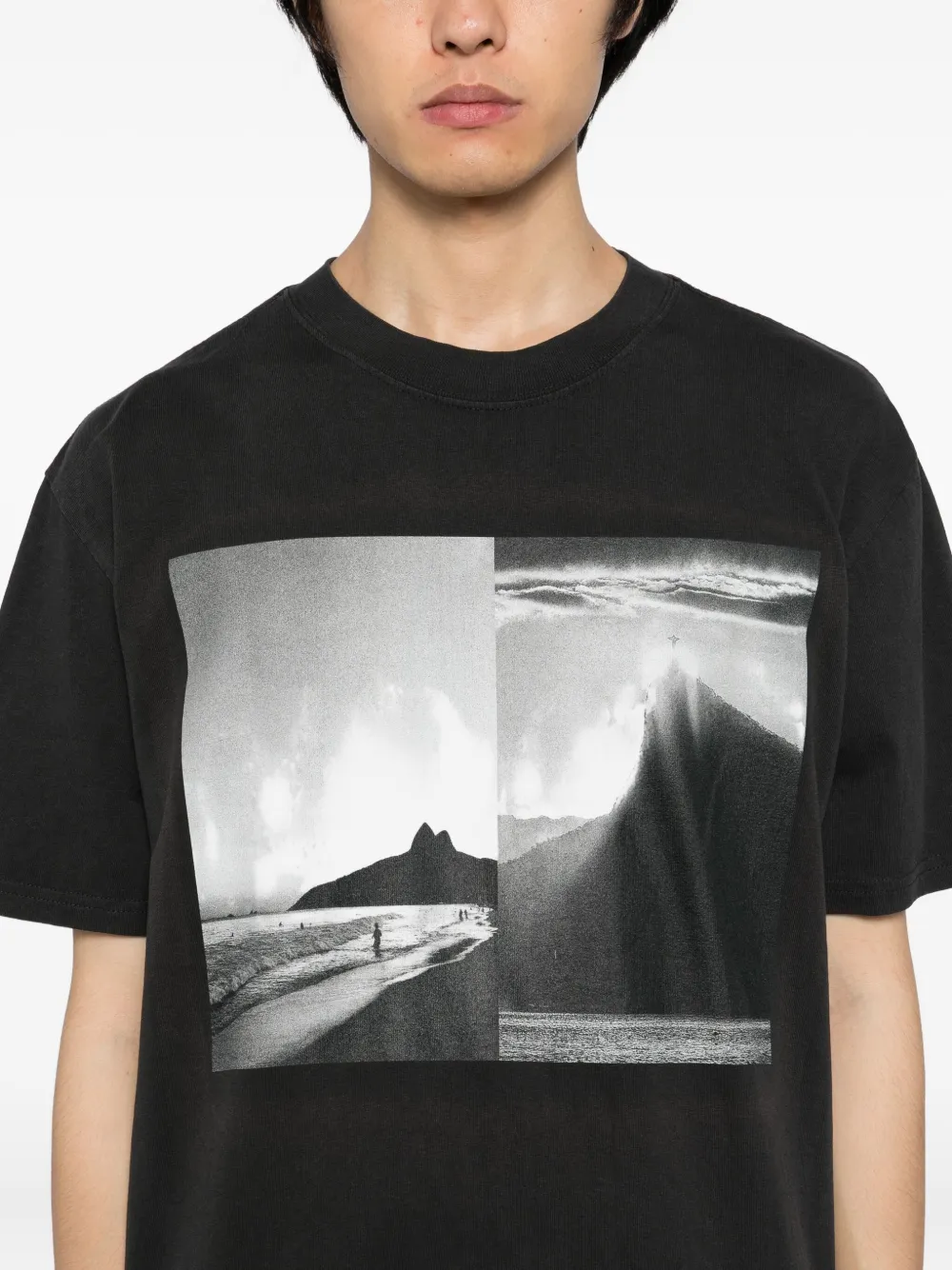 Melt Graphic-printed T-shirt In Black