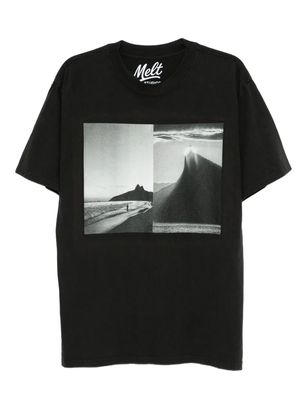 Melt playera con estampado gráfico | gris | Image 1