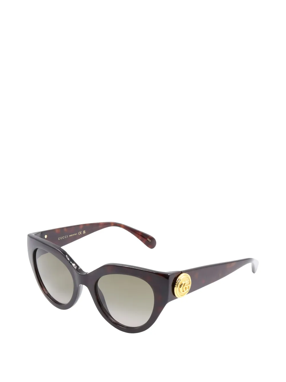 Gucci Pre-Owned cat-eye frame sunglasses | Men | Image 2