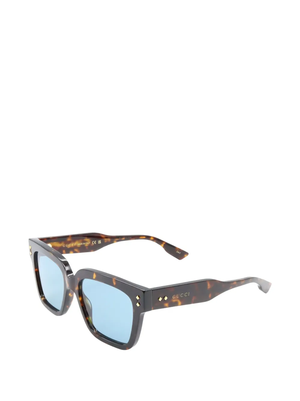 Gucci Pre-Owned square-frame sunglasses | Men | Image 2