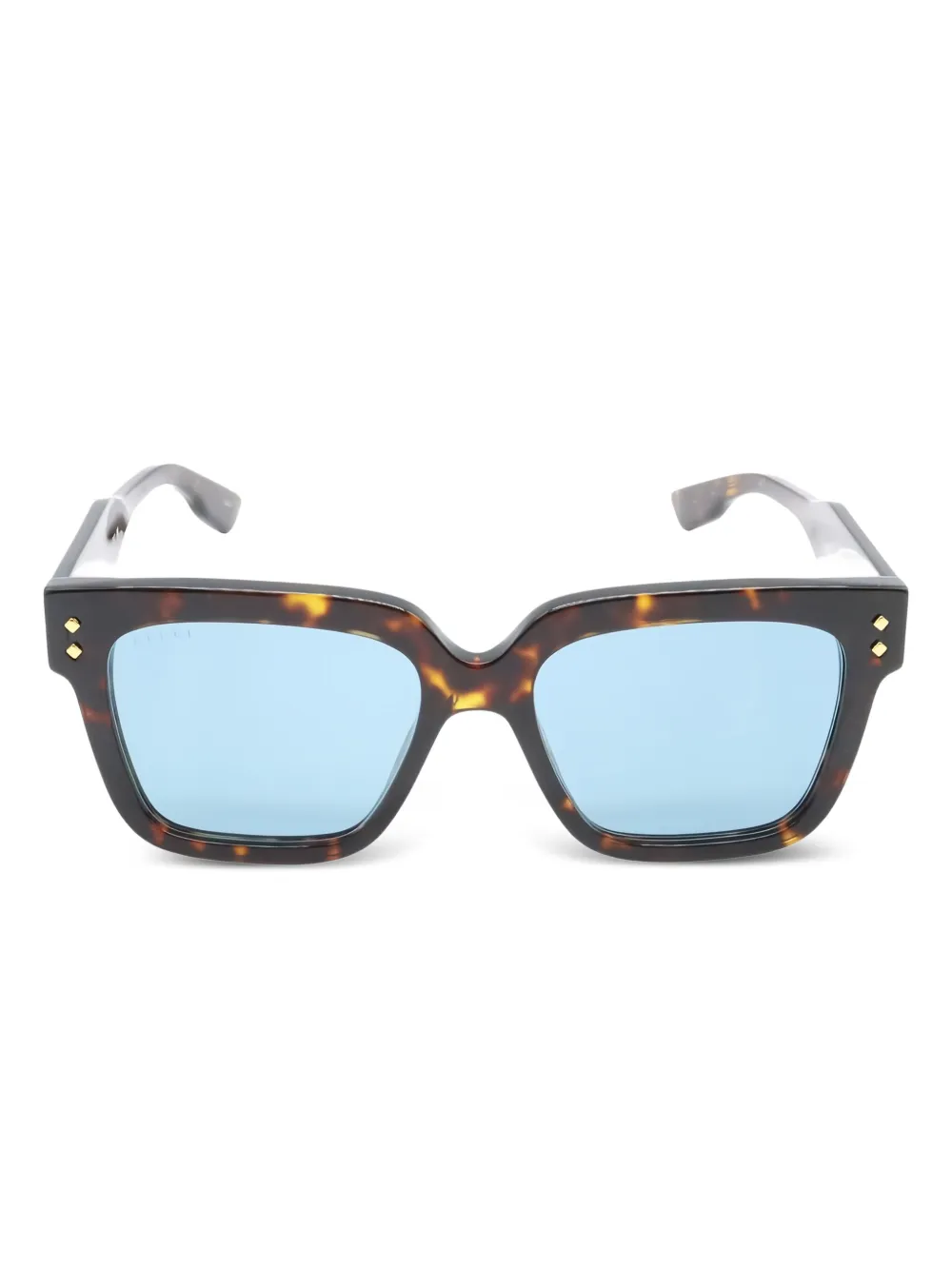 Gucci Pre-Owned square-frame sunglasses | Brown | Image 1