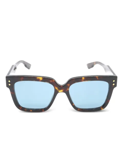 Gucci Pre-Owned lentes de sol con armazón cuadrada