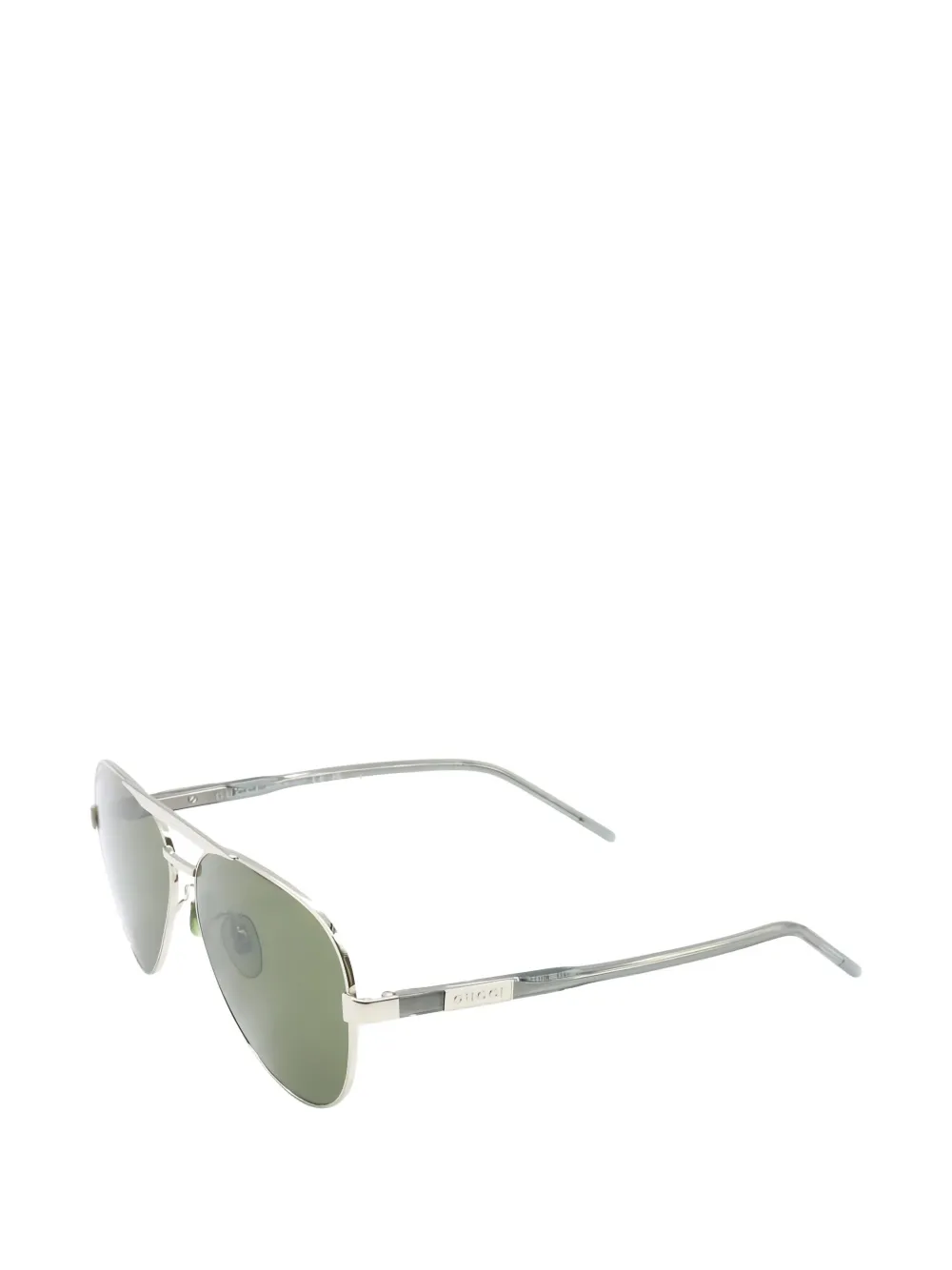 Gucci Pre-Owned pilot-frame sunglasses | Men | Image 2