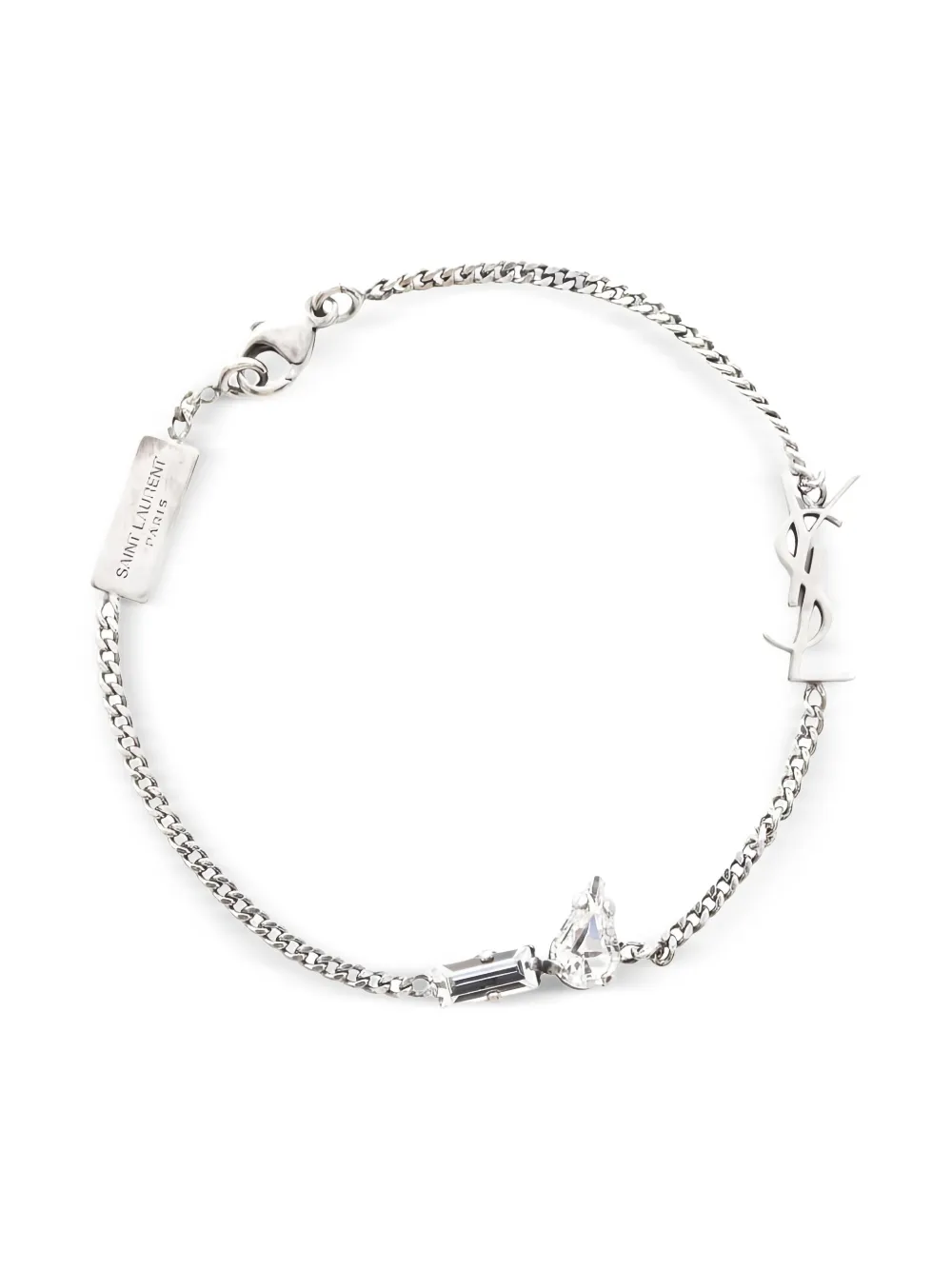 Saint Laurent Cassandre bracelet | Silver | Image 1