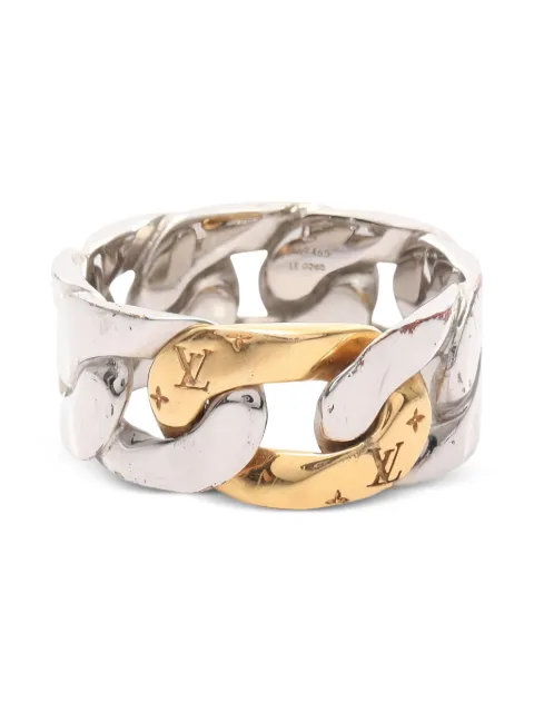Louis Vuitton Pre-Owned 2020 chain-link ring