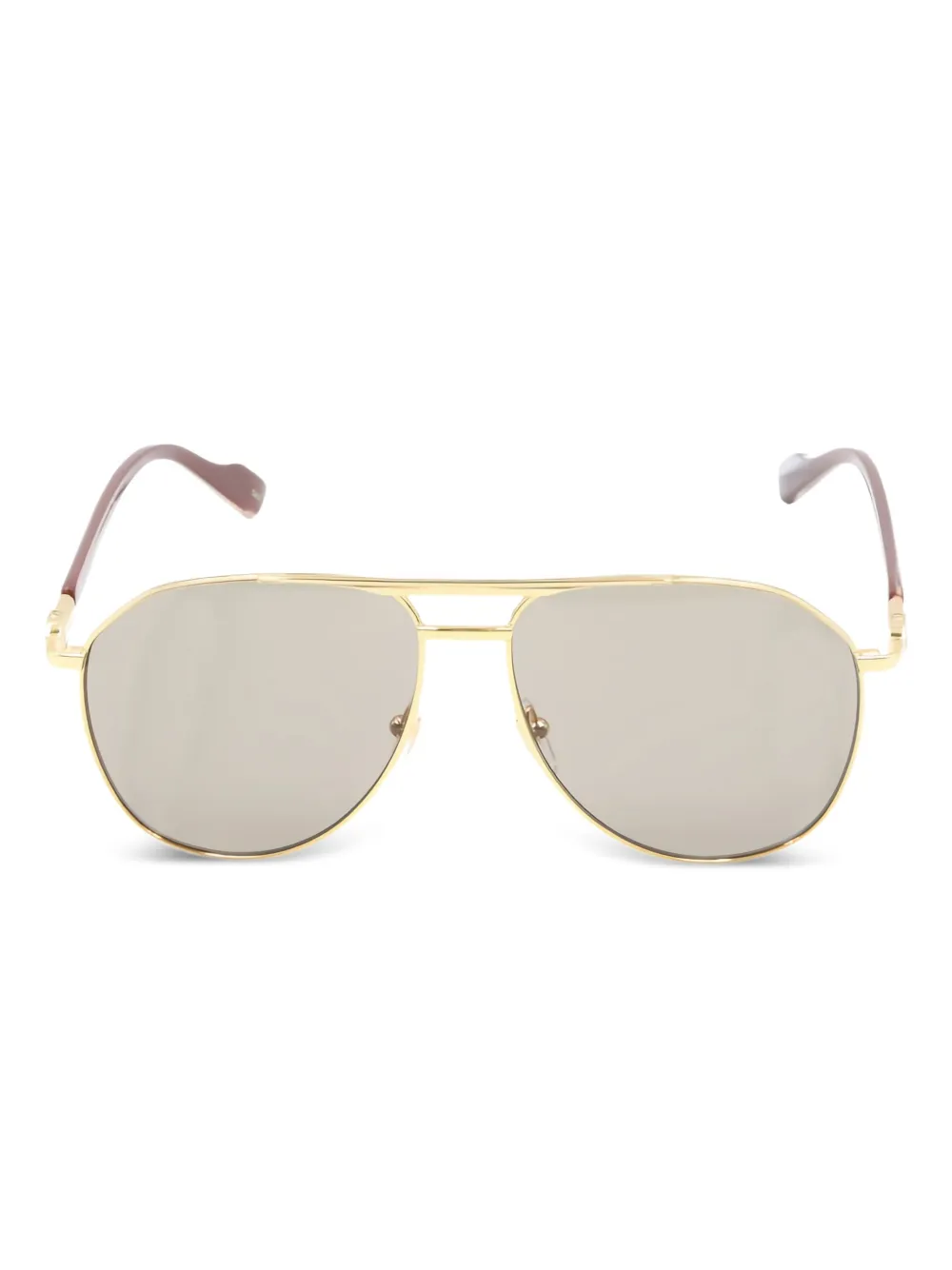 Gucci Pre-Owned pilot-frame sunglasses | Gold | Image 1