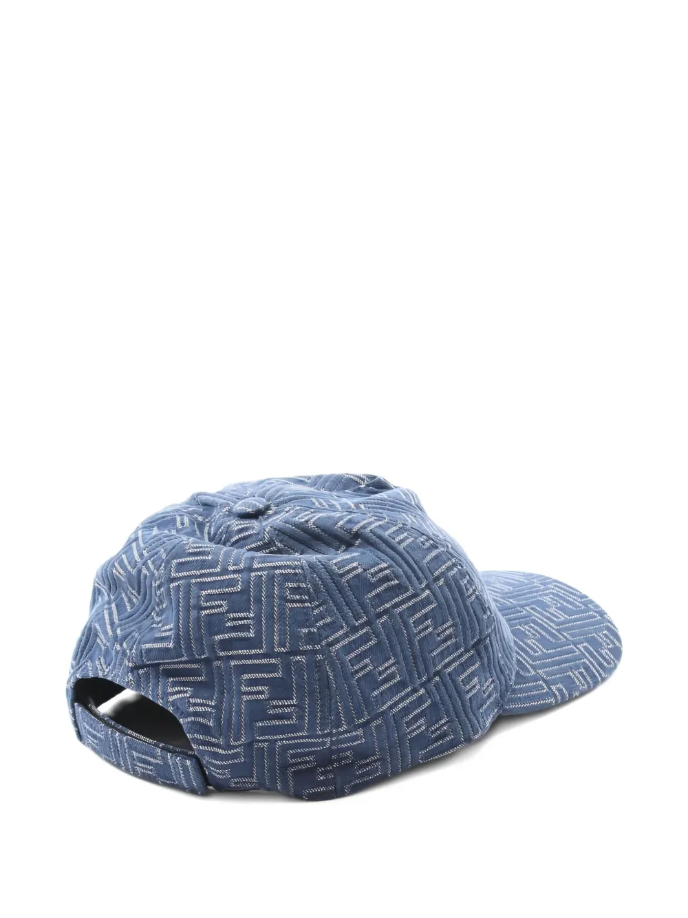 Fendi Pre-Owned gorra de mezclilla con logo FF 2020 | Image 2
