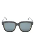 Gucci Pre-Owned 2020s square-frame sunglasses - Black