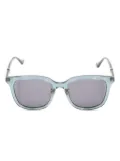 Gucci Pre-Owned 2020s square-frame sunglasses - Green